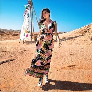 maaji boho sunrise dress | Dresses | Maaji Self Lovin Maxi Colour:Salmon (picture) jm-anais-fit-flare-dress 10 Fall Dress Outfits Yellow Mini dresses This cotton